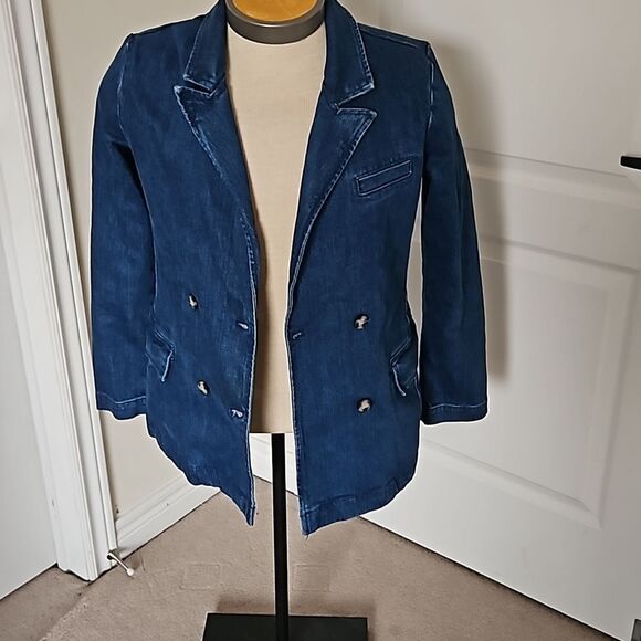 Pilcro Blue Blazer Tailored Fit - Picture 6 of 16